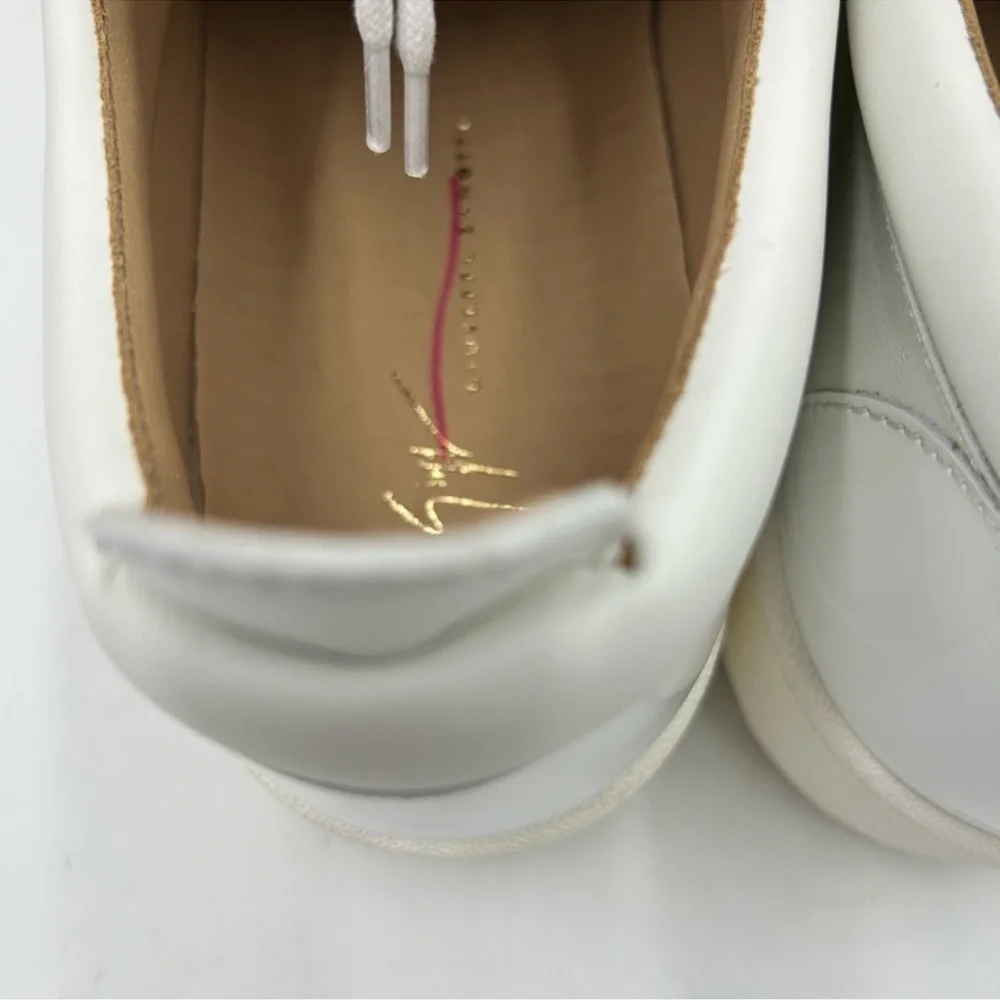 Men’s Giuseppe Zanotti low top leather sneakers size 47 made in Italy. - Picture 9 of 11